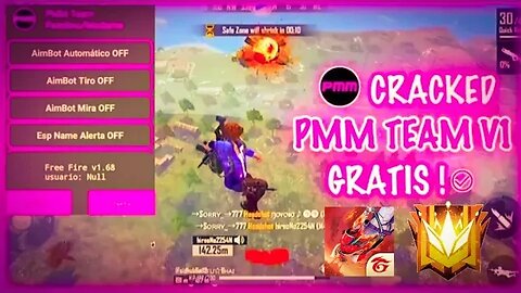 MOD MENU FREE FIRE PMM VIP ATUALIZADO MOD MENU COM AIMKILL GRÁTIS MOD MENU FF ATUALIZADO