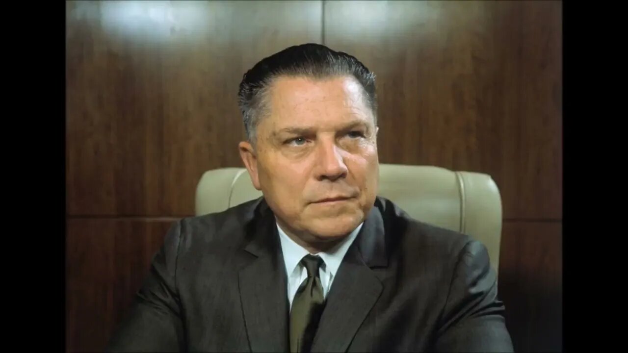 JIMMY HOFFA 1975 Interview - Talks Murder, Mafia, Labor