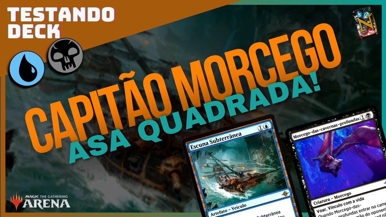 Capitão Morcego Asa Quadrada! | Testando Deck Dimir - MTG Arena