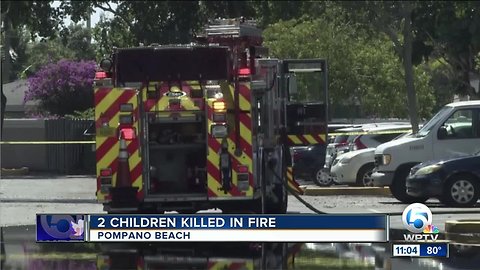 2 young girls die in Broward County apartment fire