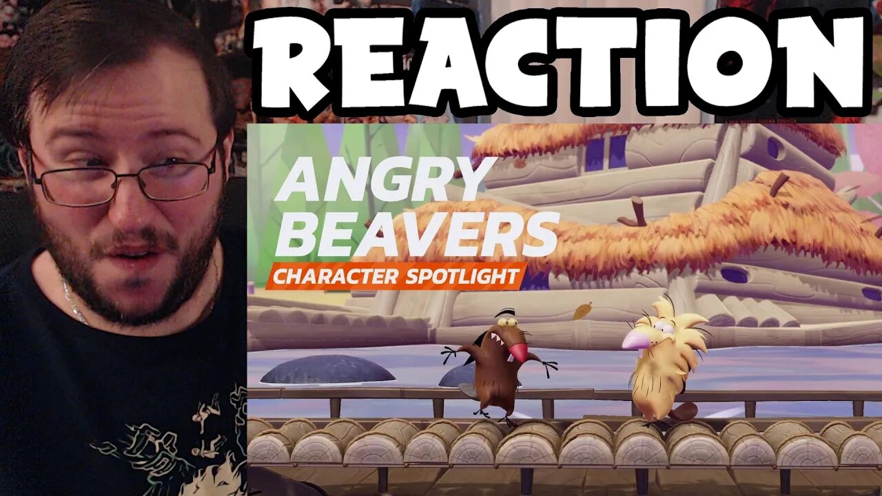 Gor's "Nickelodeon All-Star Brawl 2" Angry Beavers Spotlight REACTION