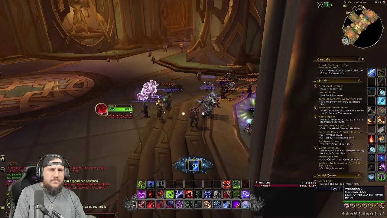Starting on WoW! Gearing Blood DK for like 30. Then Indies and Smite / League