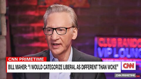 Bill Maher asked to define "woke," spits out word salad