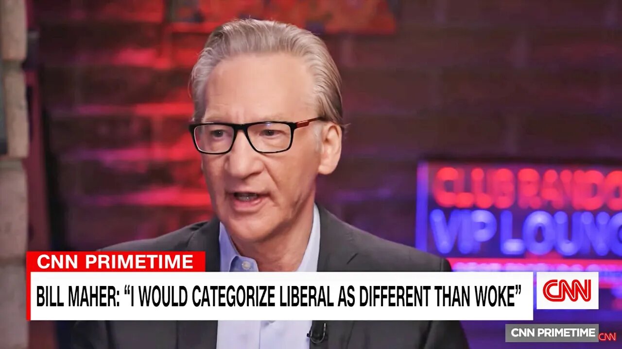 Bill Maher asked to define "woke," spits out word salad