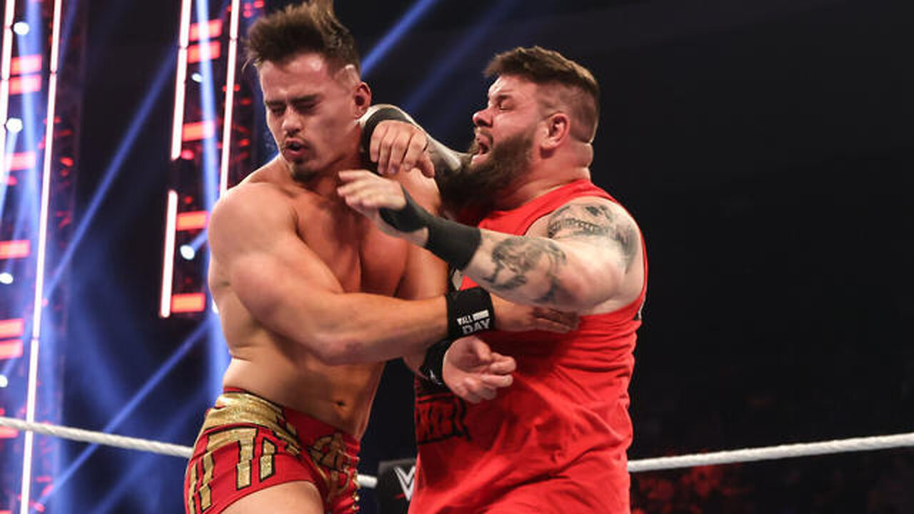 Kevin Owens vs. Austin Theory – WWE Elimination Chamber Qualifying Match: Raw, Jan. 31, 2022 @0vikash