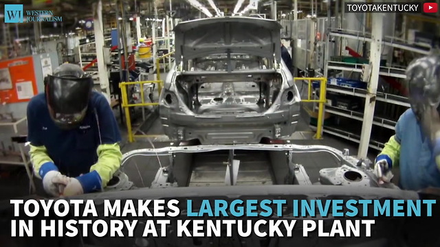 Toyota Makes Largest Investment in History At Kentucky Plant