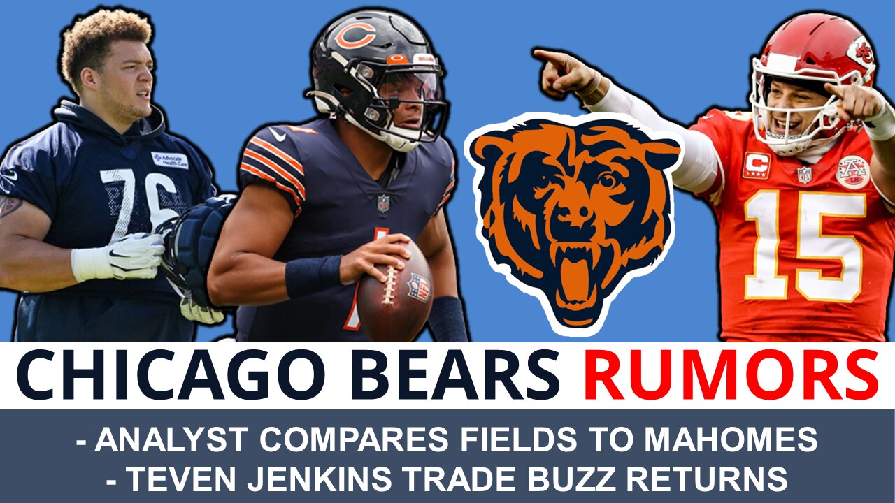 Chicago Bears Rumors On Justin Fields-Patrick Mahomes Comp. + Teven Jenkins Trade?