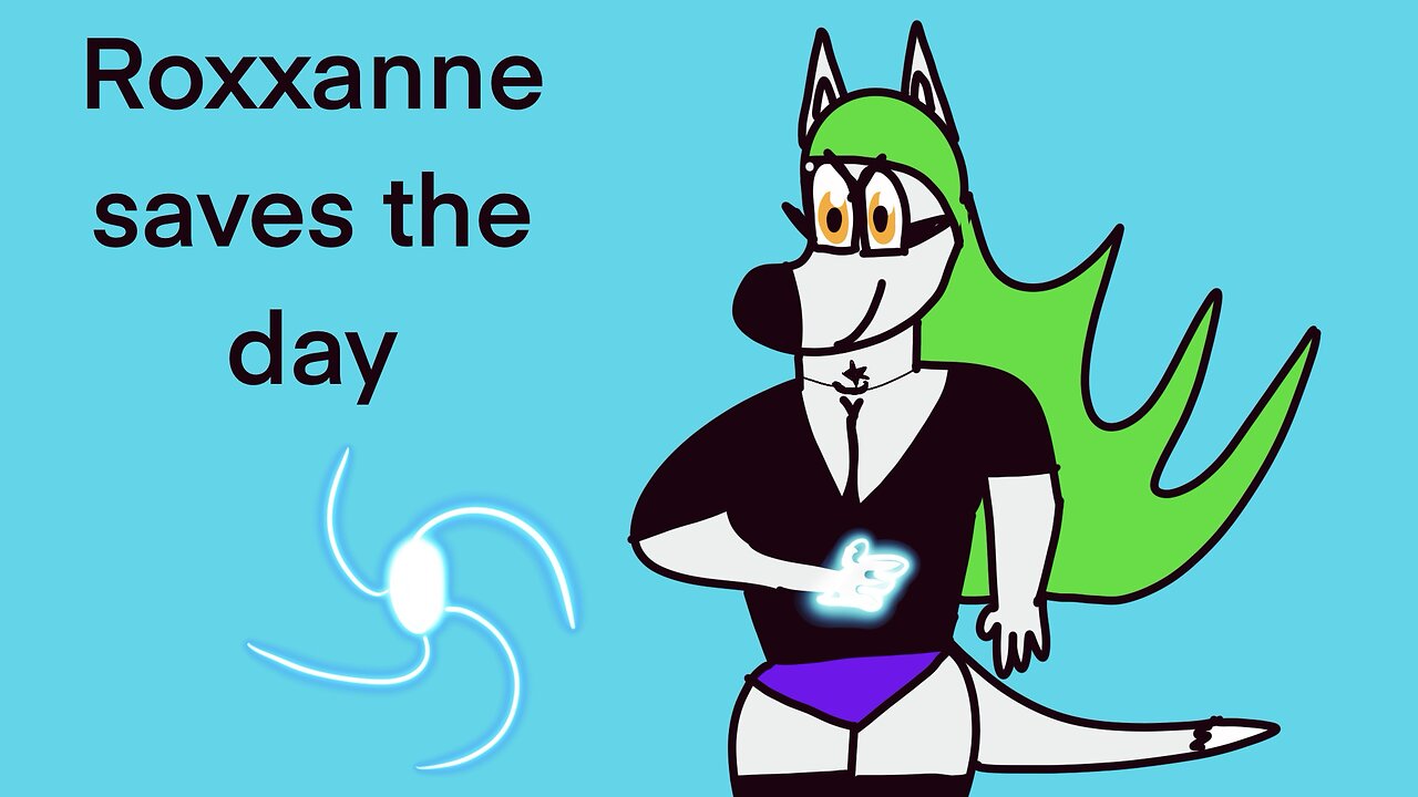 Colomon saving Jenny from monster