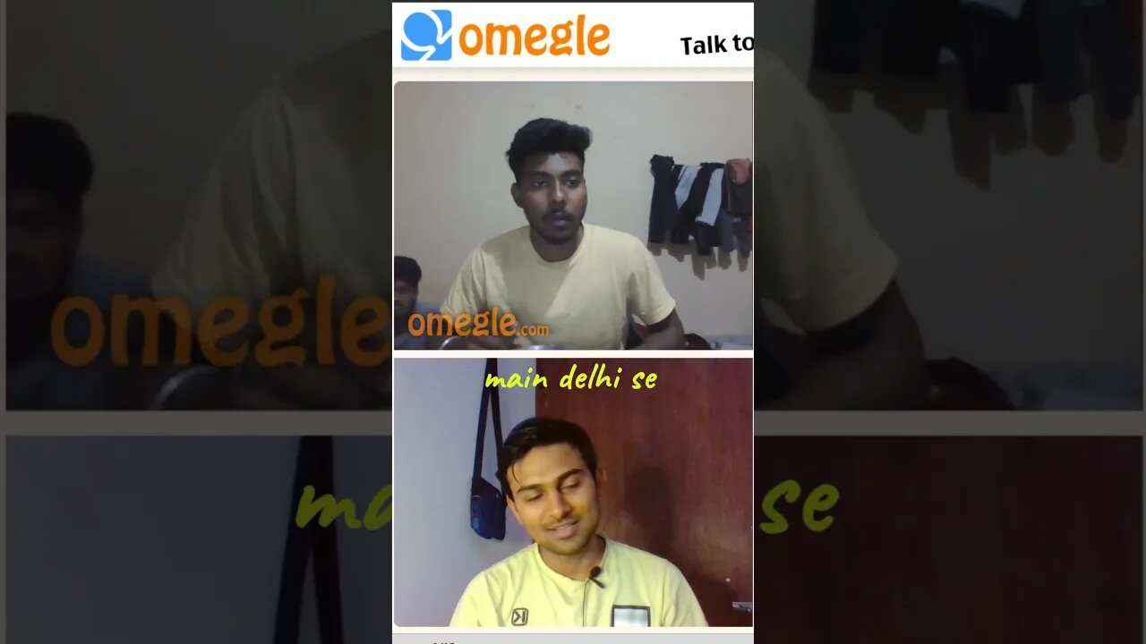 dellhi m mumbai se #shorts #omegle #jaswantboo