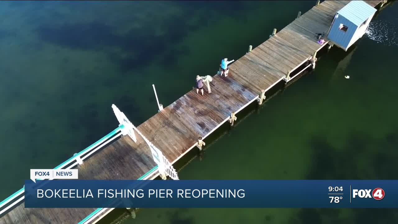 Bokeelia Fishing Pier reopens post Hurricane Ian