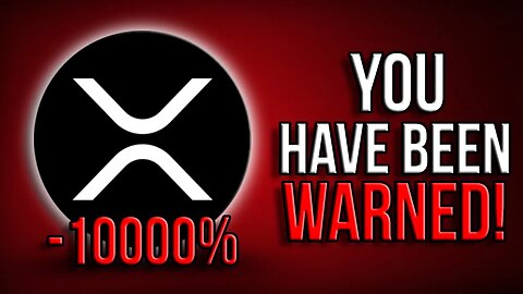 If You Own ANY XRP, You Need To Hear This…