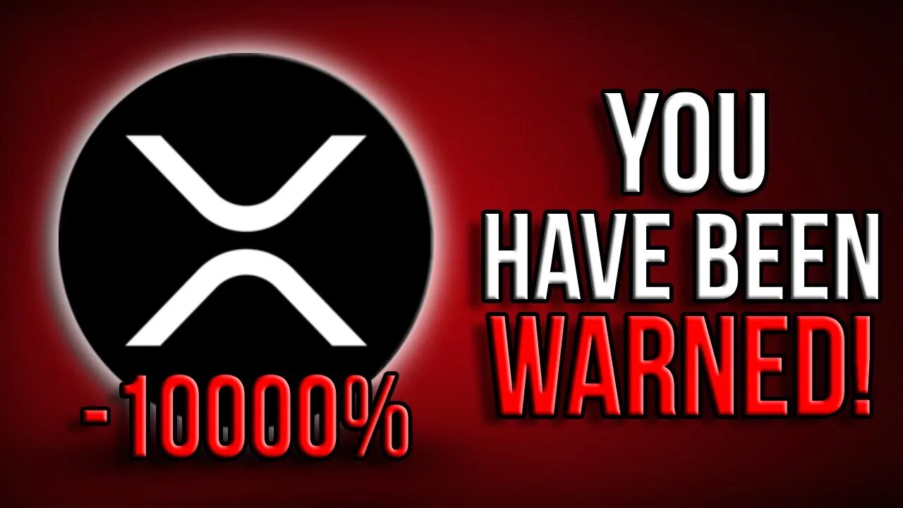 If You Own ANY XRP, You Need To Hear This…