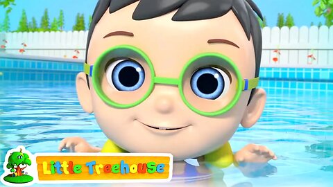 Swimming Song | Bath Tub Time + More Little Treehouse Nursery Rhymes & Kids Cartoon | Baby Songs