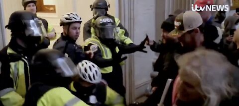 High school students react to political violence