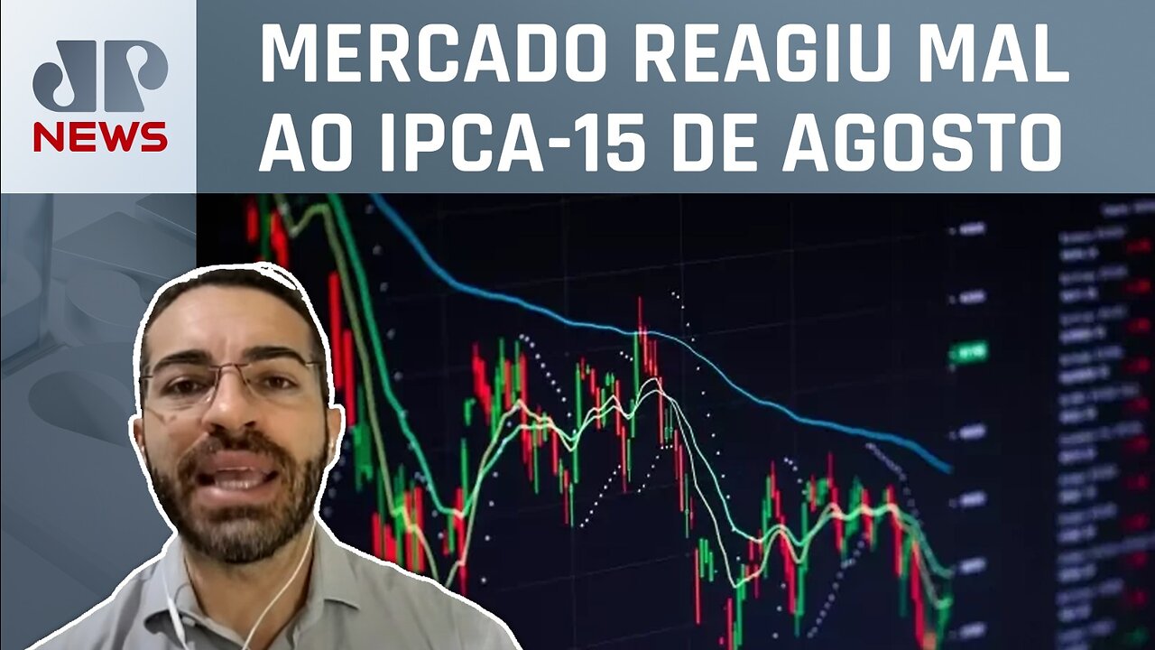 Ibovespa volta a cair puxado por aumento da inflação; Rodrigo Simões analisa