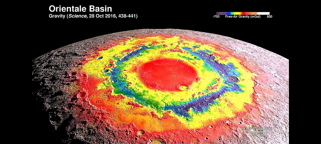 Tour of moon 🌒 in HD video