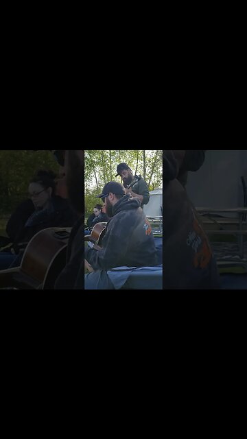 Campfire #camping #campfire #guitar #music #shorts #trending #country #rock #blues #trump #camp