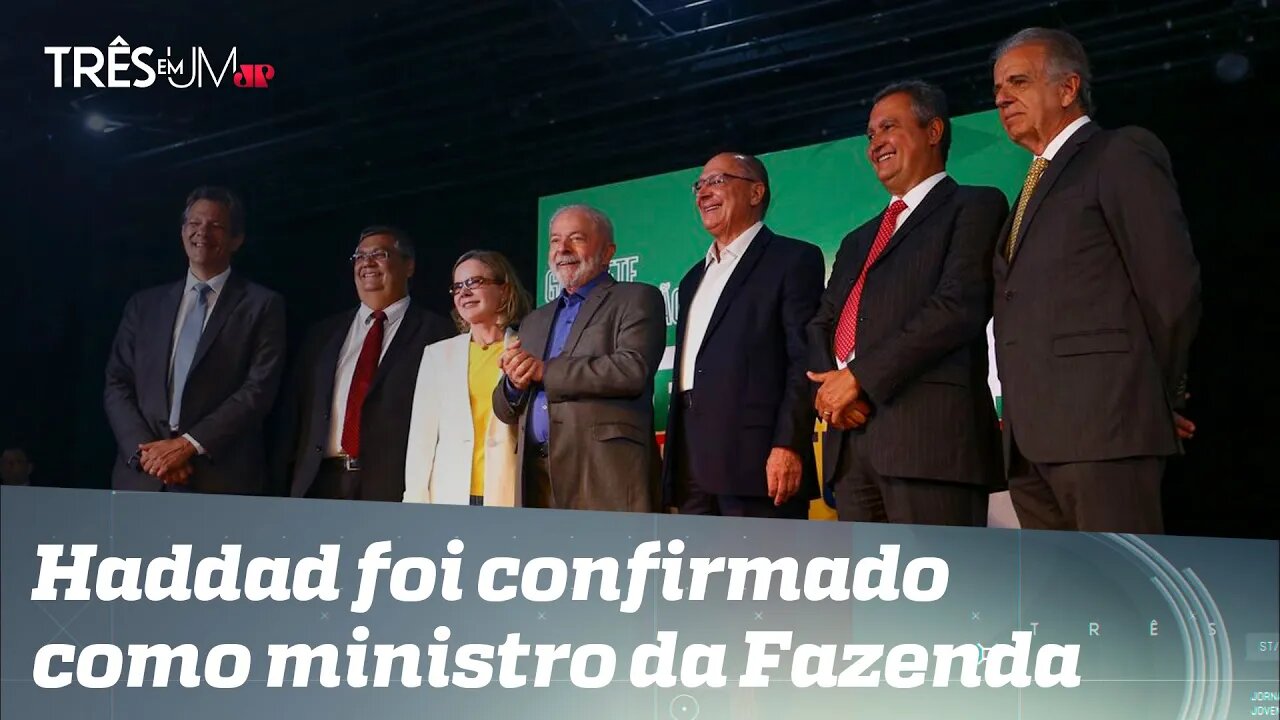 Lula anuncia nomes de cinco ministros de seu governo