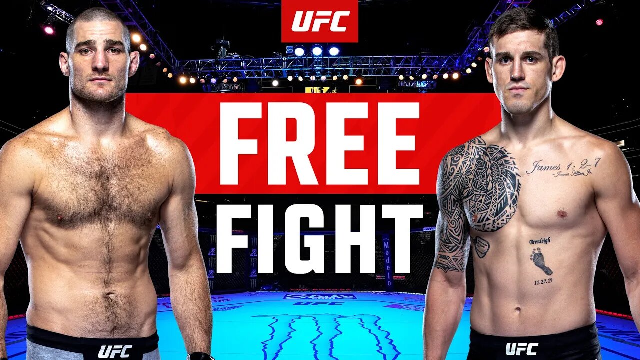 Sean Strickland vs Brendan Allen | FREE FIGHT | UFC 293