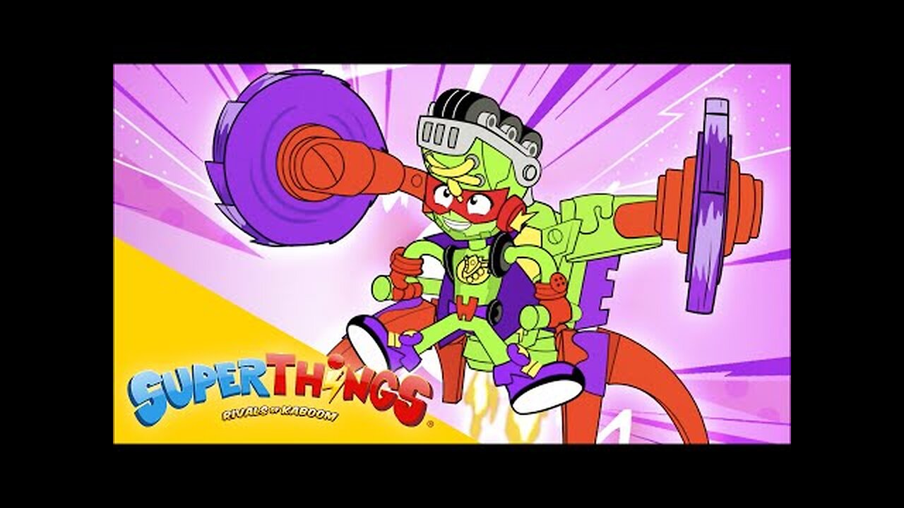 SUPERTHINGS NEON POWER EPISODE 2⚡⚡The assault of the Exoskeletons⚡💥 | Cartoon SERIES for Kids