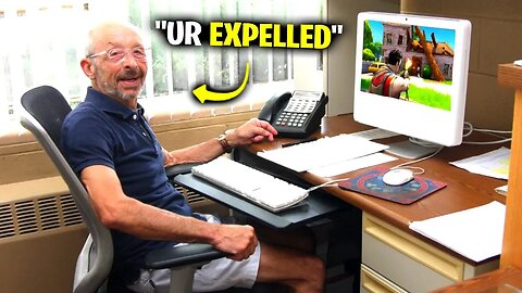 School Principal Challenged Me To 1v1.. (Fortnite)