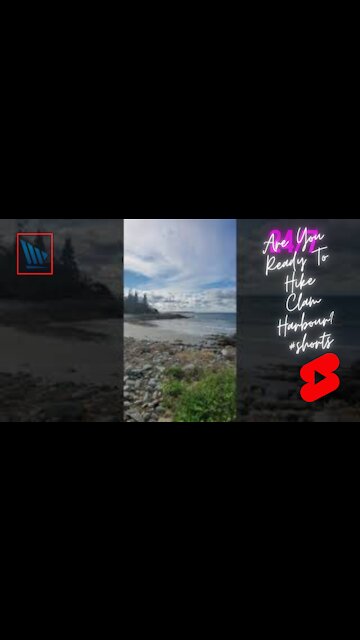 Are You Ready To Hike Clam Harbour? #shorts