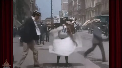 The Scene That Inspired The Marilyn Monroe White Dress Moment in a 1901 Film