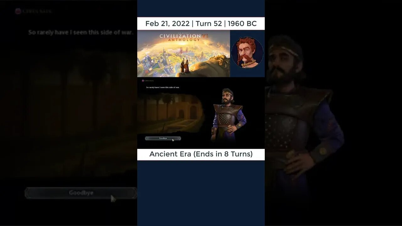 #oneturnadaychallenge #civ6 – Turn 52 - HILARIOUS VICTORY! #shorts