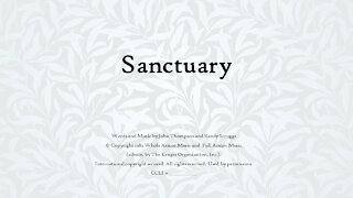 Sanctuary and Sept 5 Prayer Time