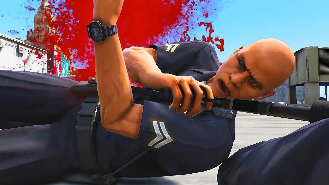 Funny/Epic LSPD Ragdoll Physics Vol 1 (GTA 5 Rockstar Editor)
