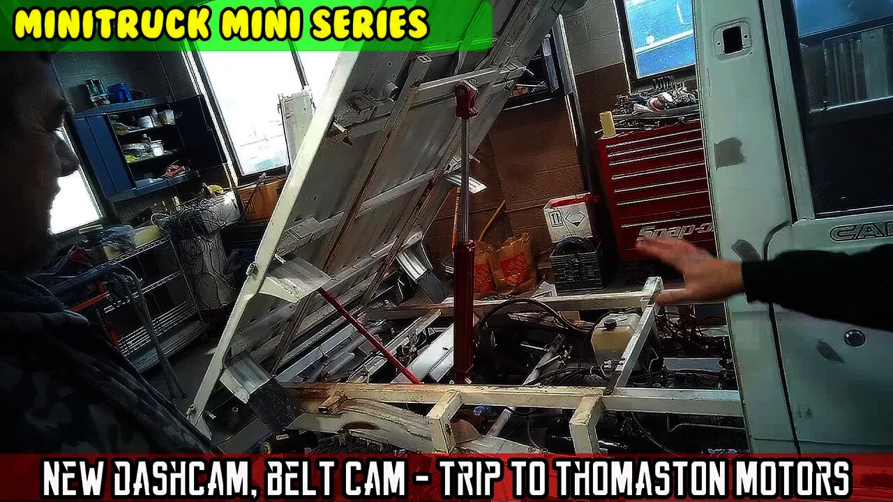 Mini-Truck (SE06 E15) New Dashcam, undercarriage lights installed, Jeffros garage, Thomaston Motors