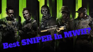 The Best SNIPER In MWII?