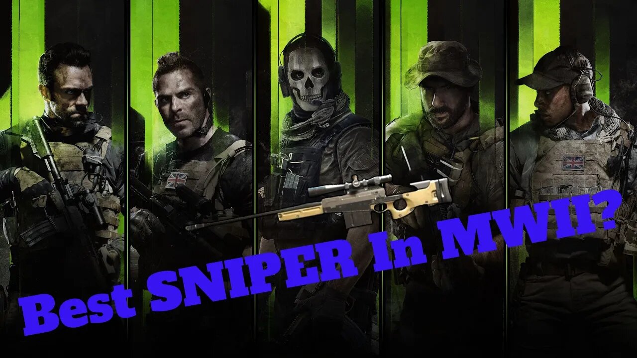 The Best SNIPER In MWII?