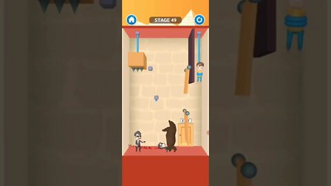 rescue cut rope puzzle #shorts