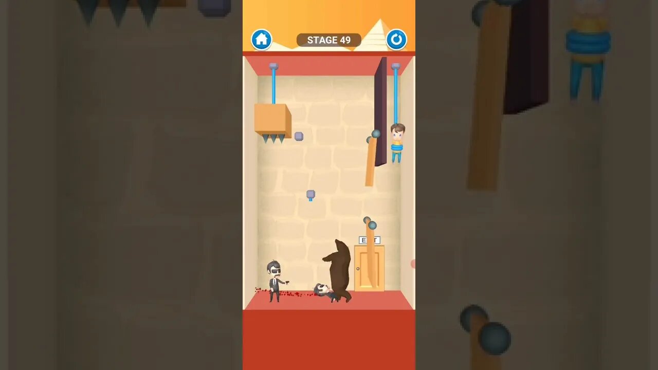 rescue cut rope puzzle #shorts