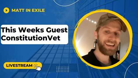 This Weeks Guest ConstitutionVet | Let's Talk About History