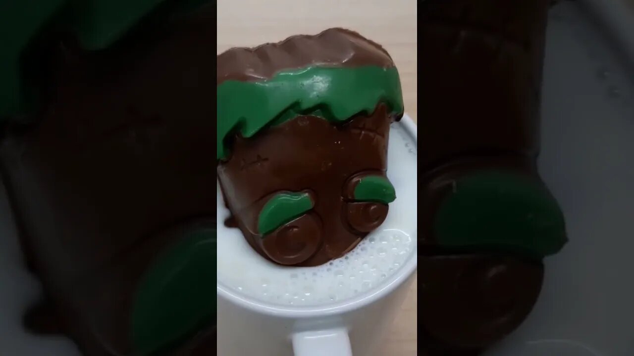 ALDI Halloween Melting Frankenstein Head - MARSHMALLOW BRAINS!!