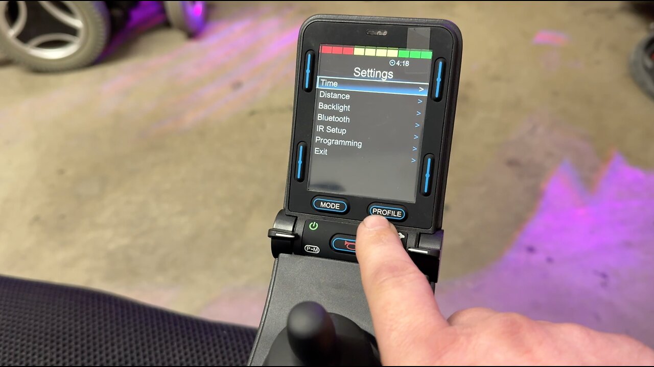 setting the clock on your powerchair! (permobil, invacare, quantum & others!)
