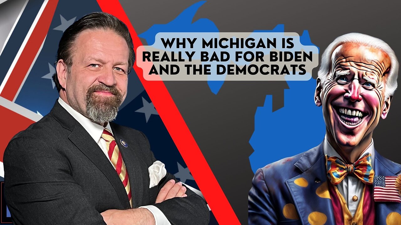Why Michigan is really bad for Biden and the Democrats. Jennifer Horn with Sebastian Gorka