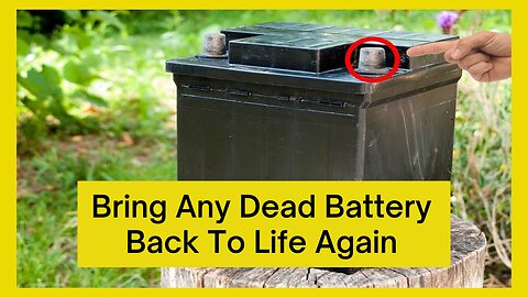 Repair dead Battery
