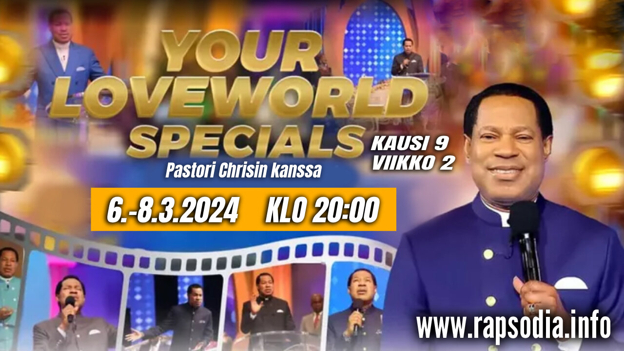 9. kausi: 2. viikko Pastori Chrisin kanssa 8.3.2024