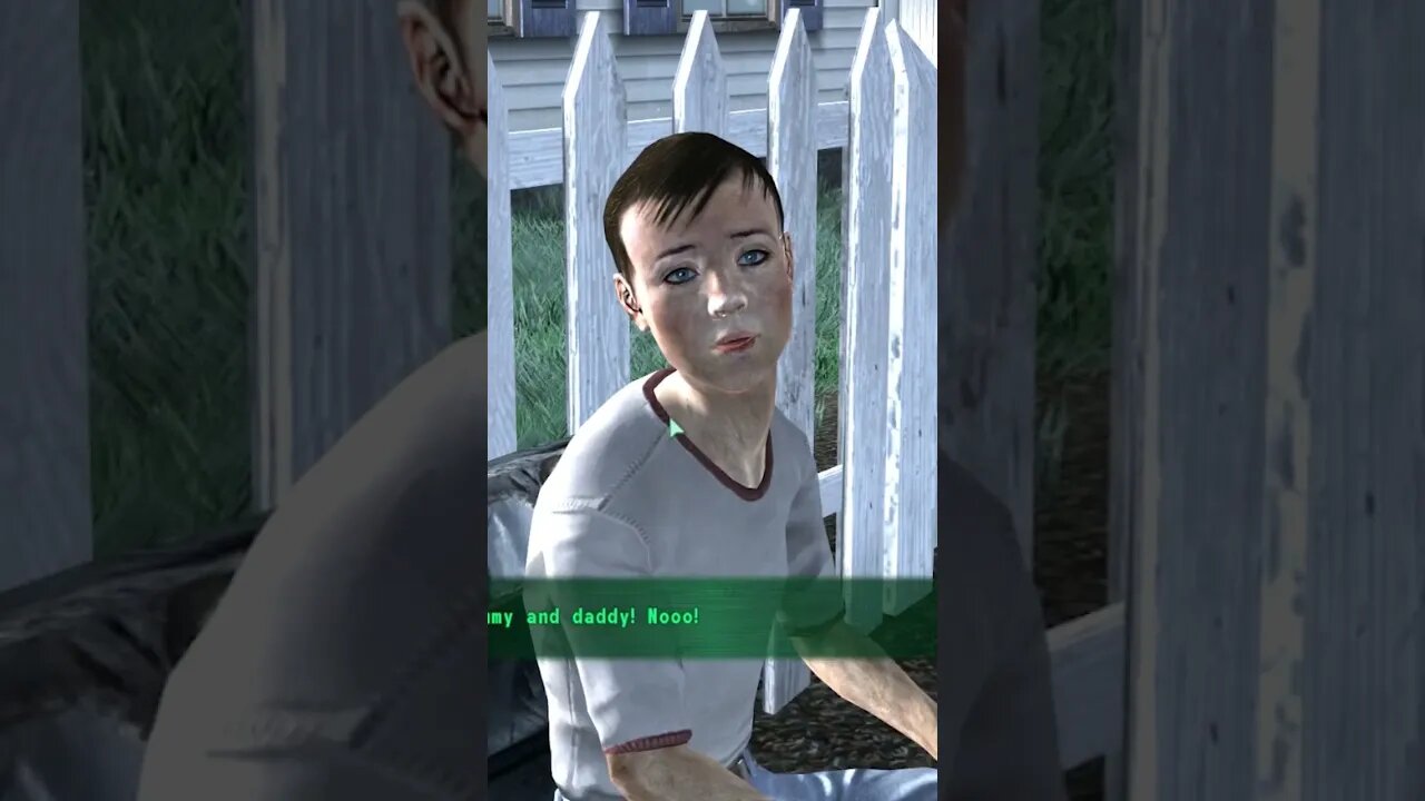 Well Timmy, You're The Problem...Well Anyways Deed is Done | Fallout 3 #shorts