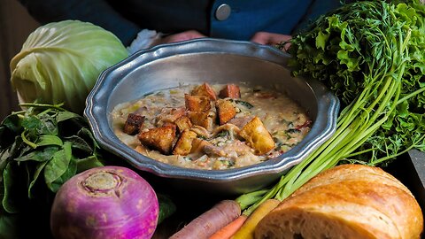 18th-Century Recipe: Autumn Beef Soup with Root Veggies