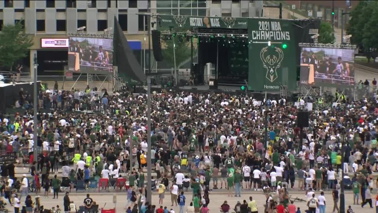 Bucks Championship parade and celebration