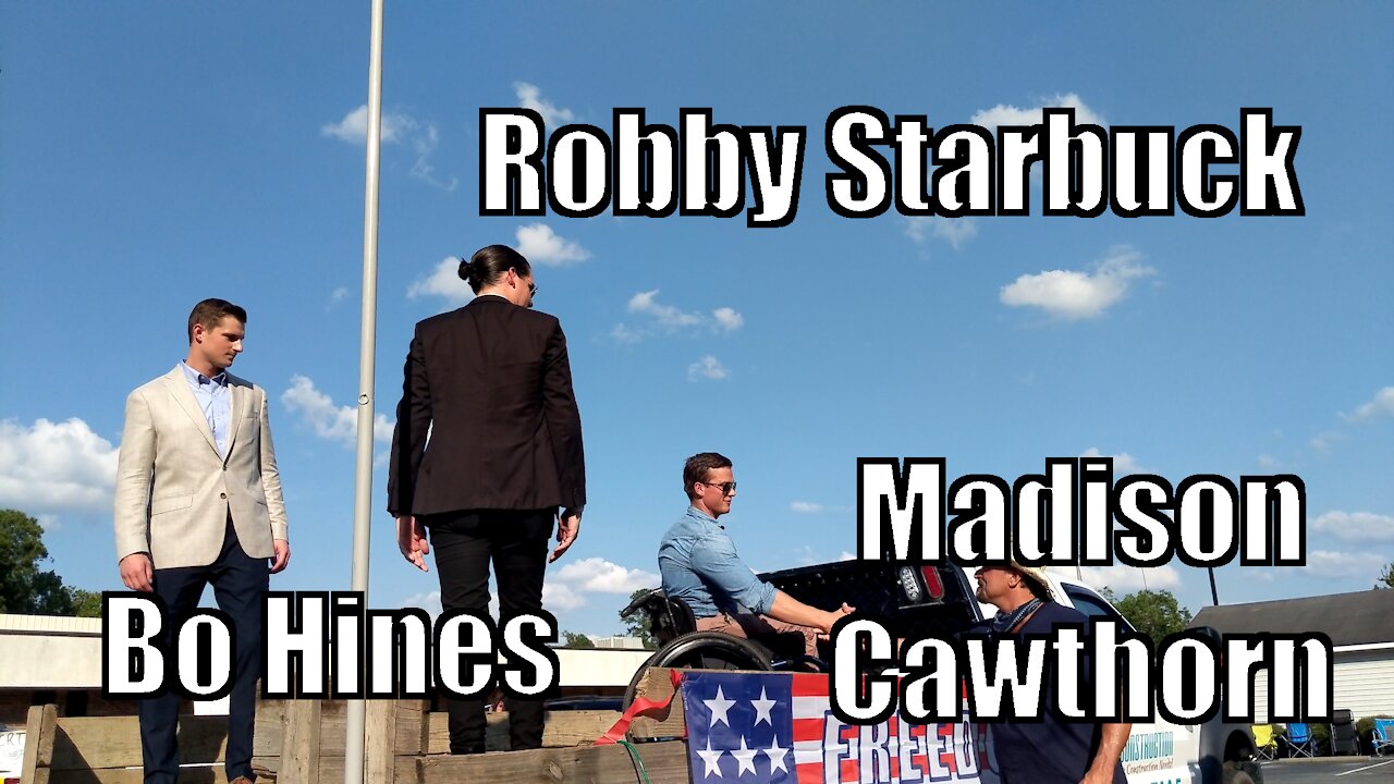 Madison Cawthorn's "Reinforcements" Campaign at Johnston County, NC Rally