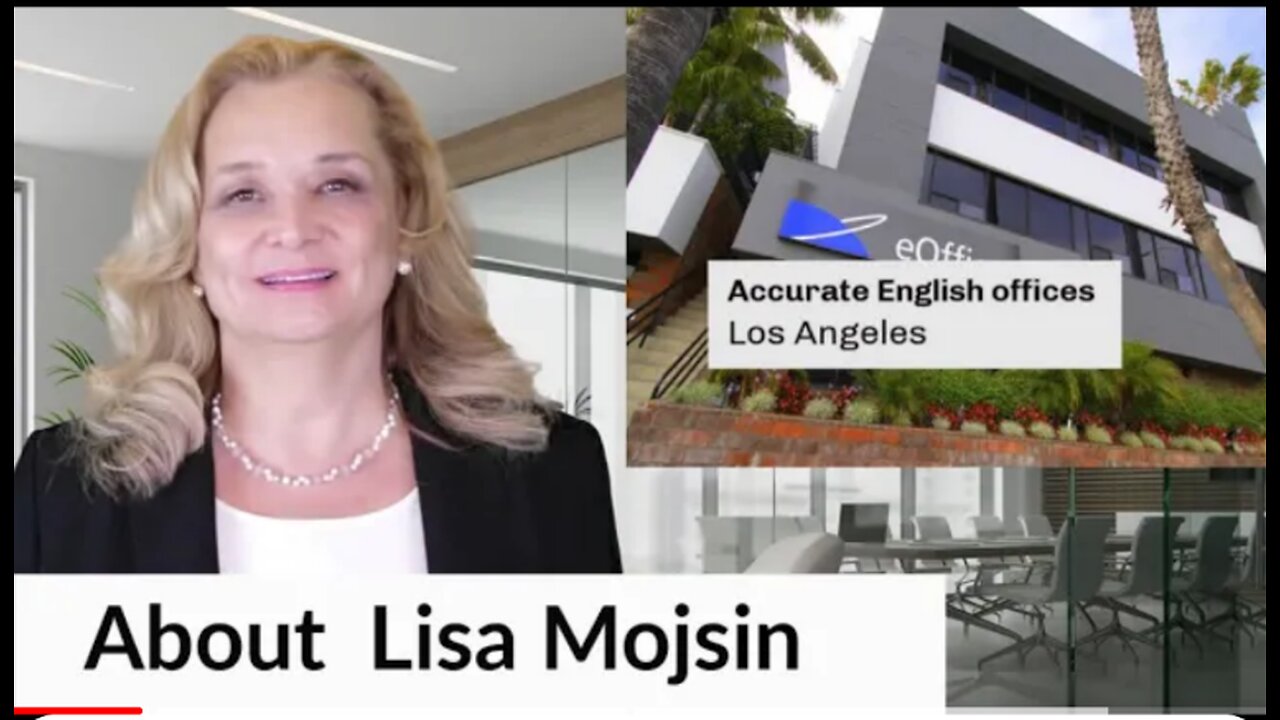 About Lisa mojsoin and American accent training