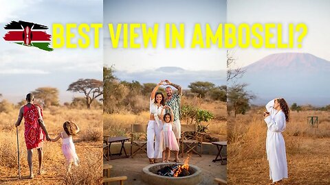 FIRST TIME IN AMBOSELI | This view SURPRISED us!