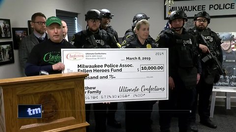 Local business donates $10,000 to Fallen Hero Fund