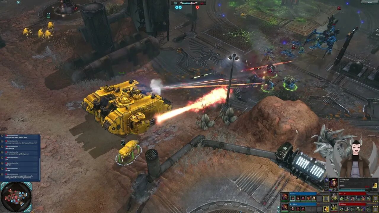 [Foreign Name], SkySilver vs Zero Cry, Val Hero || Dawn of War 2: Elite Mod Replay
