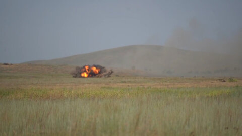 Marine Detachment Howitzer Training